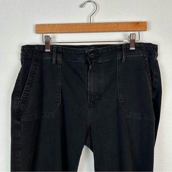 Paige Mayslie Jogger Pants Faded Mist Washed Black 32 - Picture 6 of 14